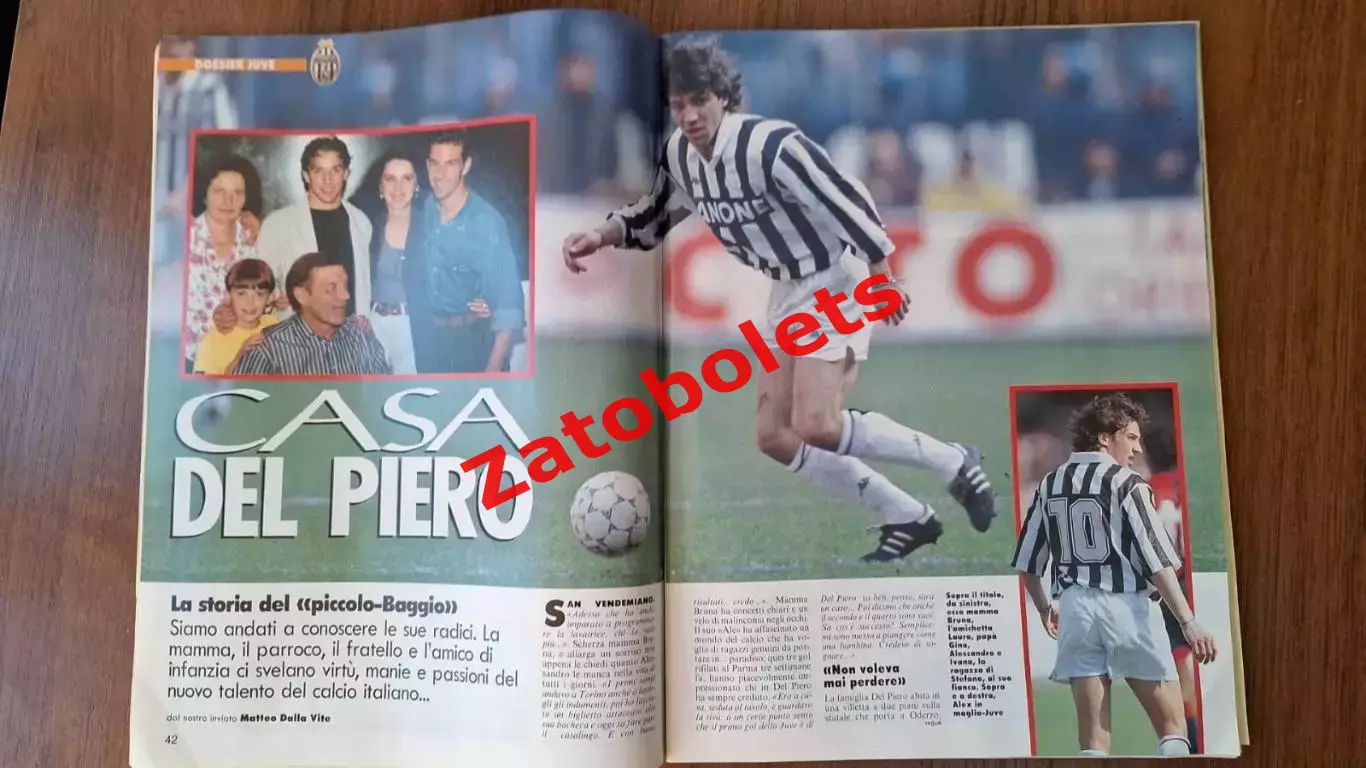 Guerin Sportivo 14 1994 Гуэрин Спортиво Дзофф Дель Пьеро Марадона Пеле 4