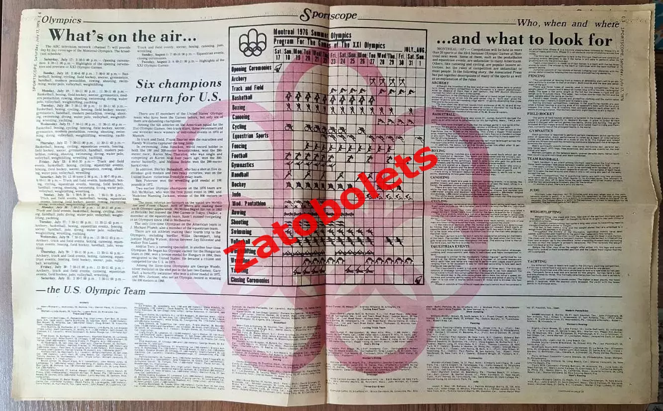 Олимпийские Игры Олимпиада 1976 Let the Games begin 2