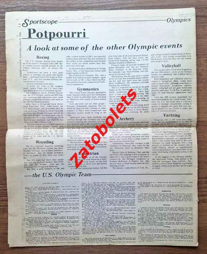 Олимпийские Игры Олимпиада 1976 Let the Games begin 4