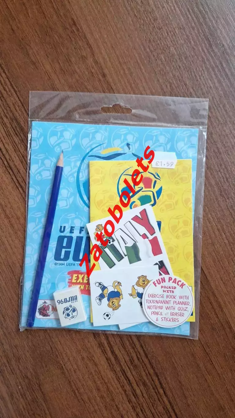 Футбол Фан-пак Чемпионат Европы 1996 (сборная Россия)