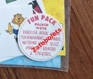 Футбол Фан-пак Чемпионат Европы 1996 (сборная Россия) 1