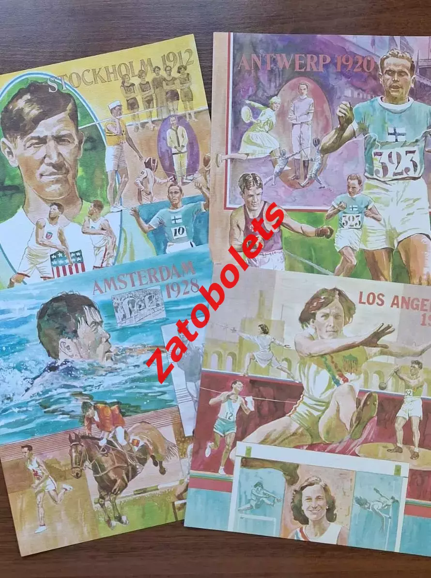 Олимпийские Игры Олимпиада 1896 - 1976 Герои Победители Чемпионы 4