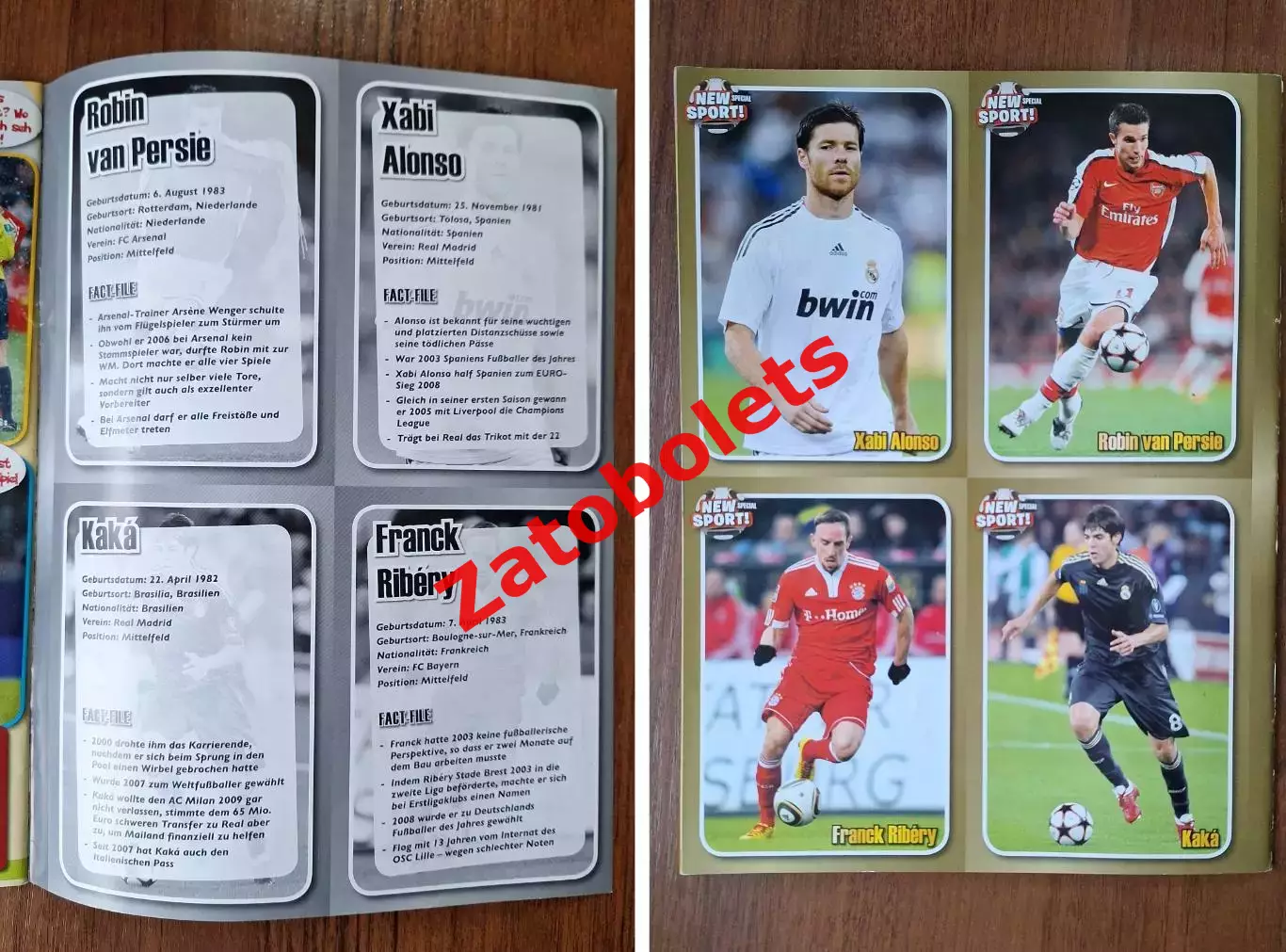 Журнал NEW SPORT Чемпионат Мира 2010 Месси Роналдо Баллак Ибрагимович Кака 7