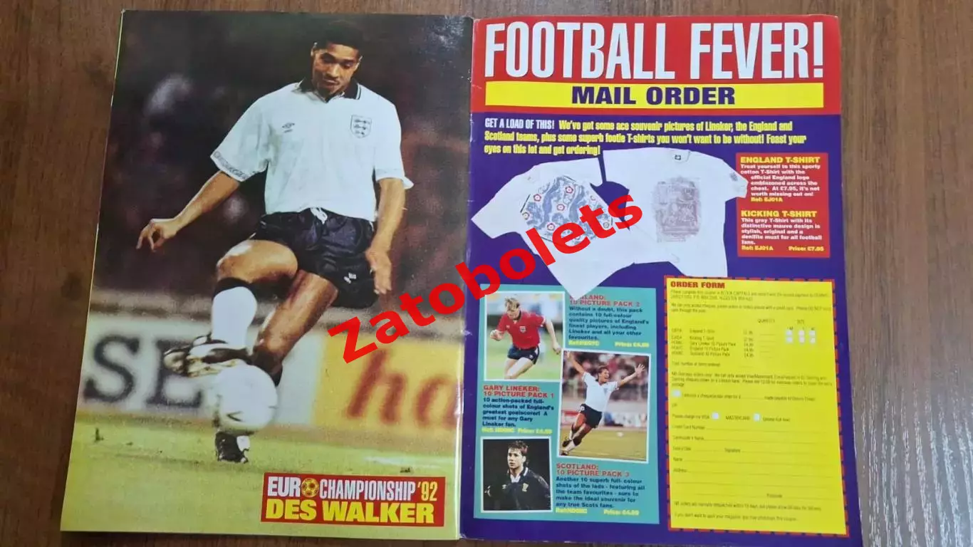 Чемпионат Европы по футболу 1992 выпуск 90 minutes Сборная СССР / СНГ Линекер 5