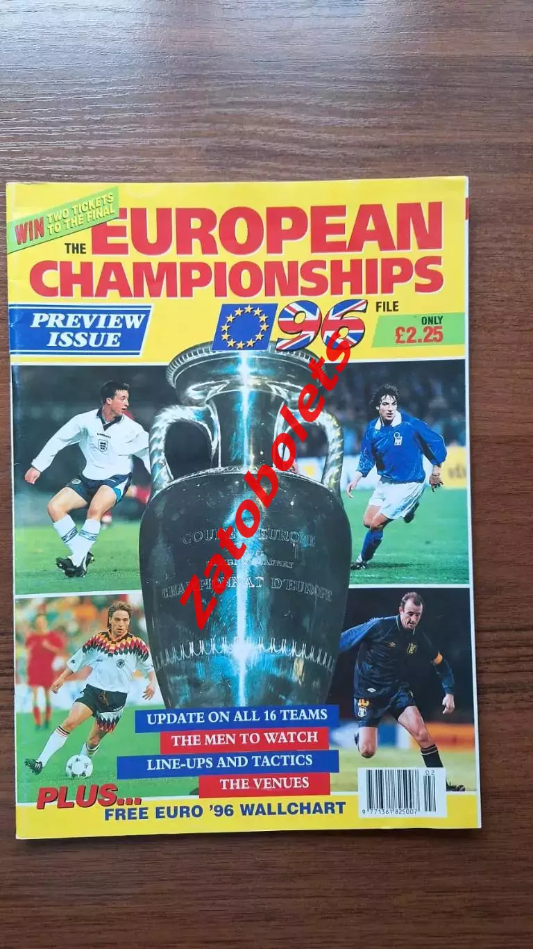 Чемпионат Европы 1996 Превью / Сборная России