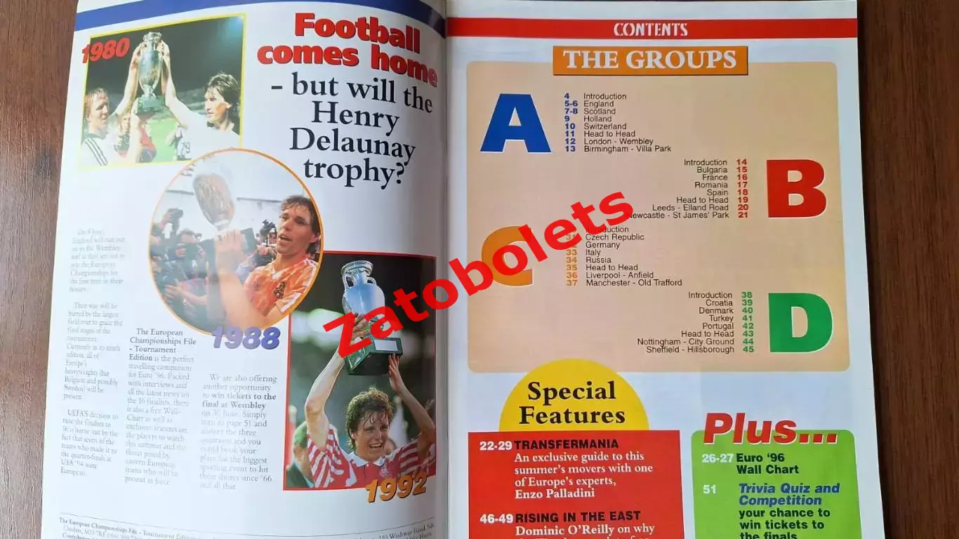 Чемпионат Европы 1996 Превью / Сборная России 1