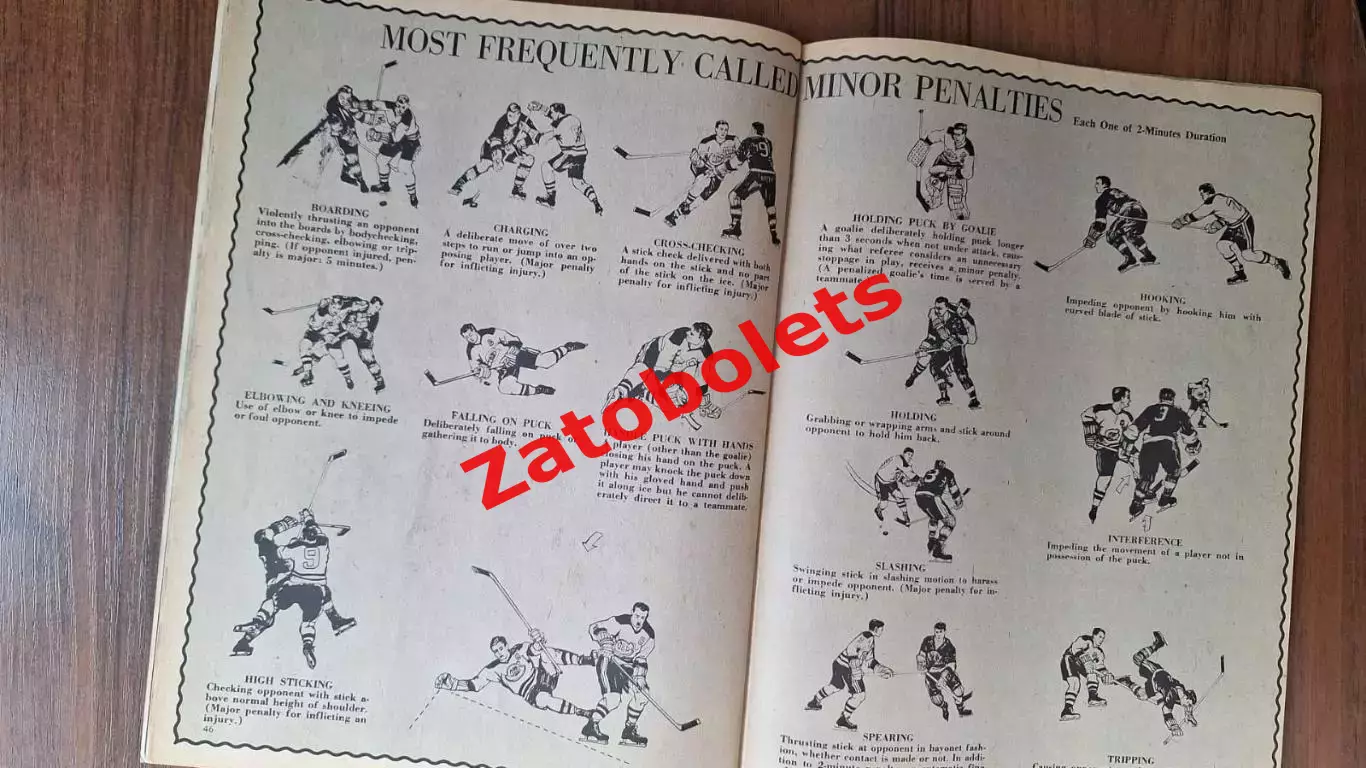 НХЛ журнал SPORTS EXTRA HOCKEY март 1974 4