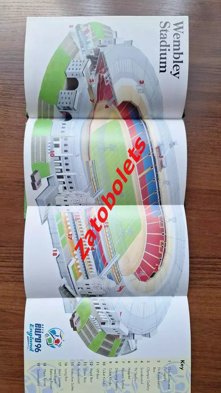 Футбол Чемпионат Европы 1996 Англия Ladybird сборная Россия 2