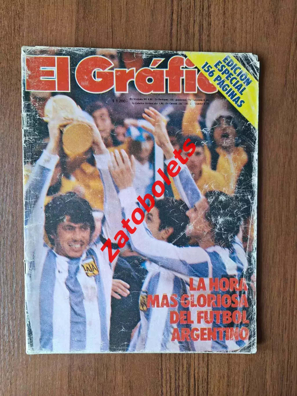 Чемпионат Мира 1978 Аргентина Финал Итоги Футбол El Grafico