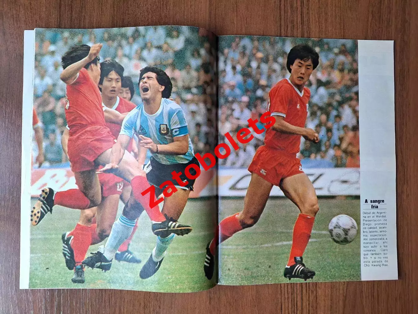 Сто лучших фото Чемпионат Мира 1986 Мексика Итоги Футбол El Grafico сборная СССР 3