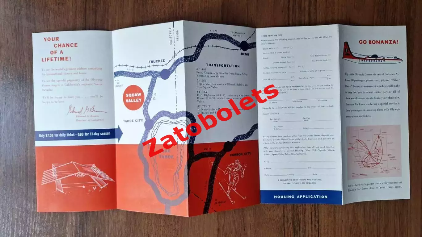 Олимпийские игры Олимпиада Скво-Вэлли 1960 Гид 3