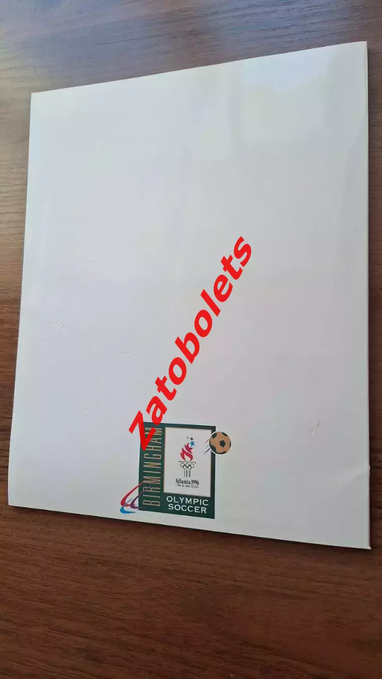 Футбол Олимпийские Игры Олимпиада 1996 Атланта США Бирмингем Мужчины / Женщины 6