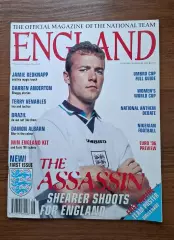 Сборная Англия Официальный журнал Июнь/июль 1995 ЕВРО 1996 Превью + постер