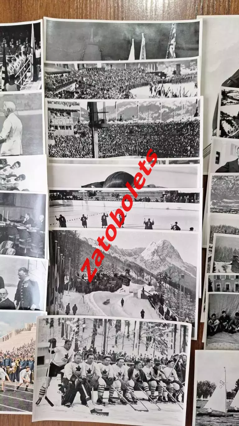 Олимпиада 1936 Олимпийские игры Набор открытки карточки к Альбому Часть 1 ** 2