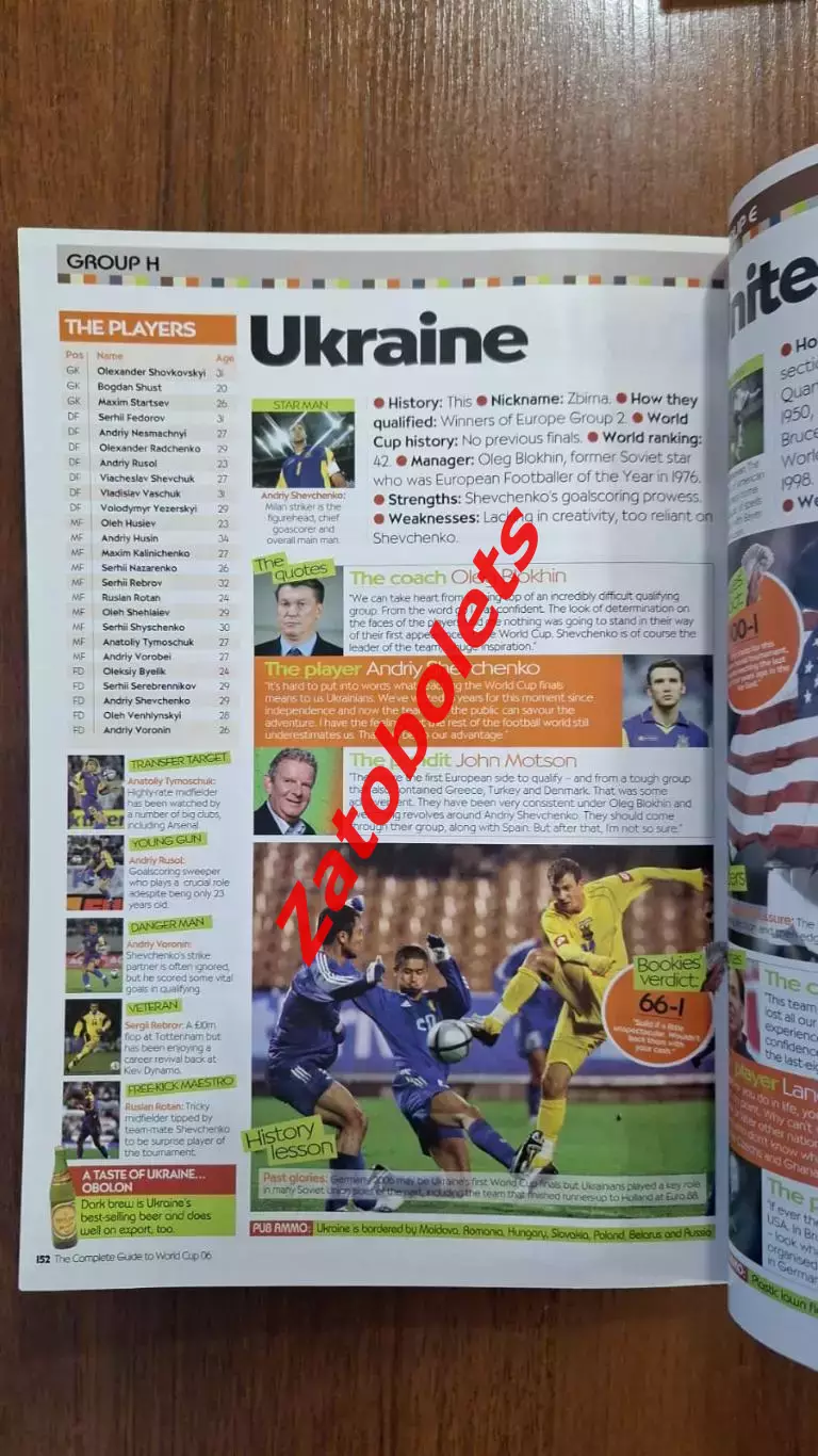 Чемпионат мира 2006 Германия Превью Гид World Soccer 7