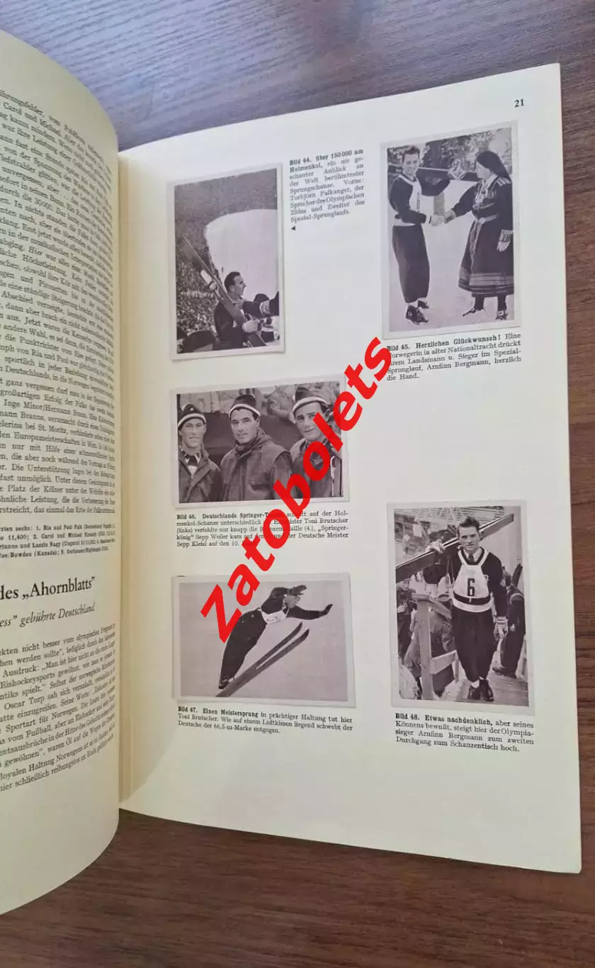 Фотоальбом Олимпийские Игры Олимпиада 1952 Осло ИТОГИ 3