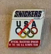 США Олимпийские игры Олимпиада Сникерс Snickers Спонсор