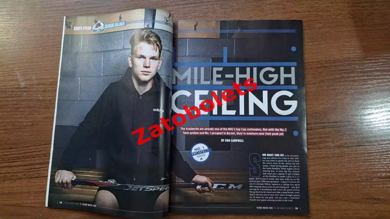 Хоккей-ньюс НХЛ The Hockey News Канада 2020 Капризов 3