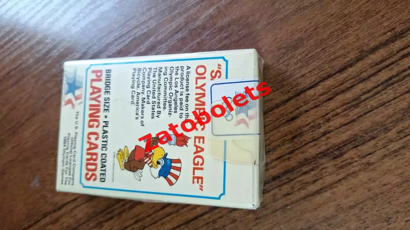 Олимпийские Игры Олимпиада 1984 Лос-Анджелес Карты игральные 1