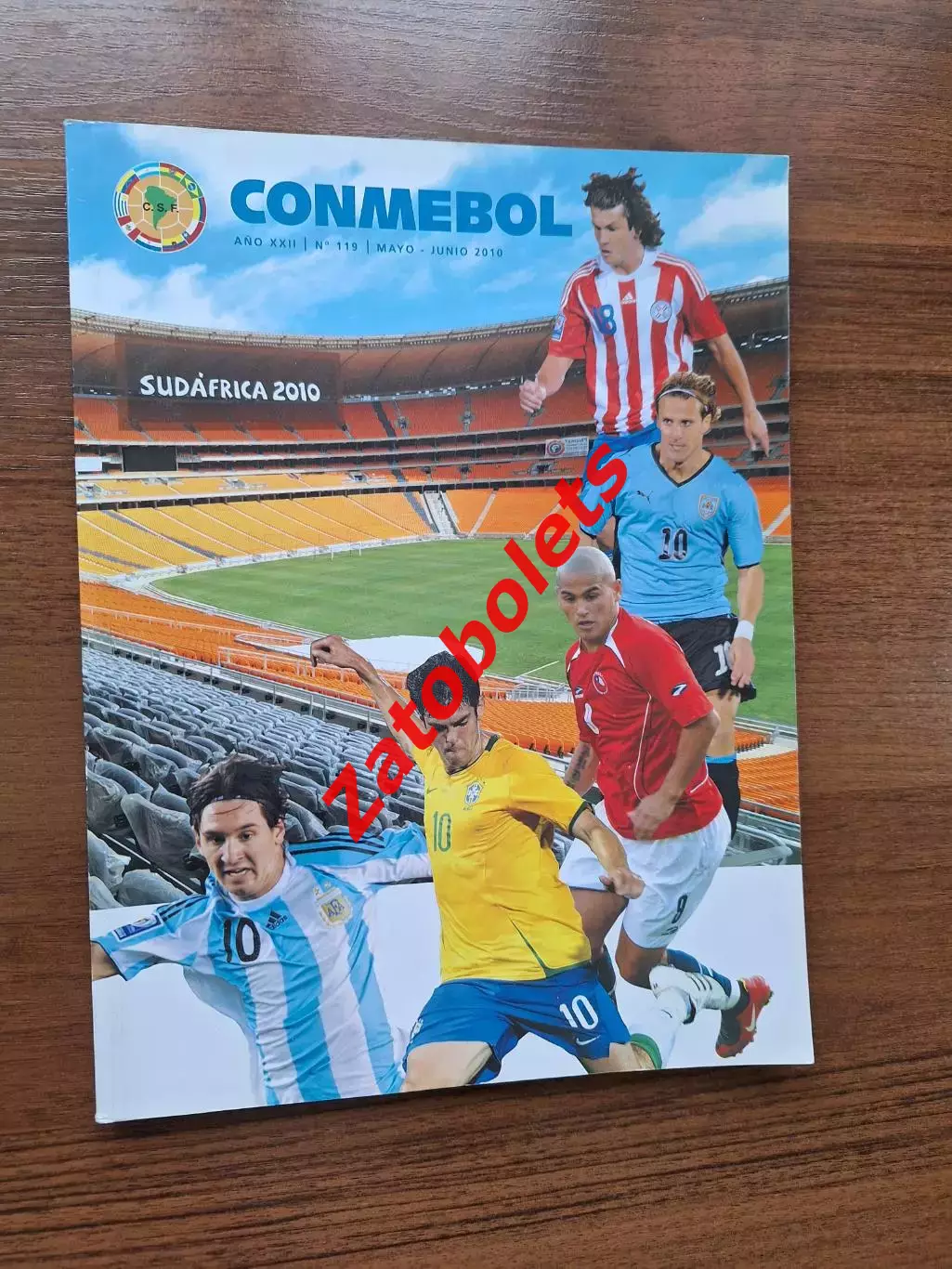 Чемпионат Мира 2010 ЮАР Выпуск CONMEBOL КОНМЕБОЛ Южная Америка