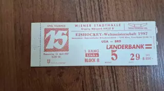 США - ФРГ 23.04.1987 Чемпионат Мира Австрия Вена