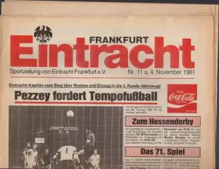 Айнтрахт / Эйнтрахт Германия - СКА Ростов СССР 1981 Кубок Кубков