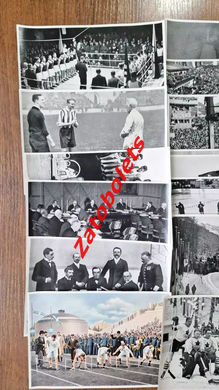 Олимпиада 1936 Олимпийские игры Набор открытки карточки к Альбому Часть 1 ** 1