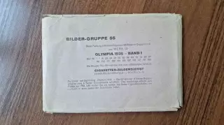 Олимпиада 1936 Олимпийские игры Набор открытки карточки к Альбому Часть 1 **