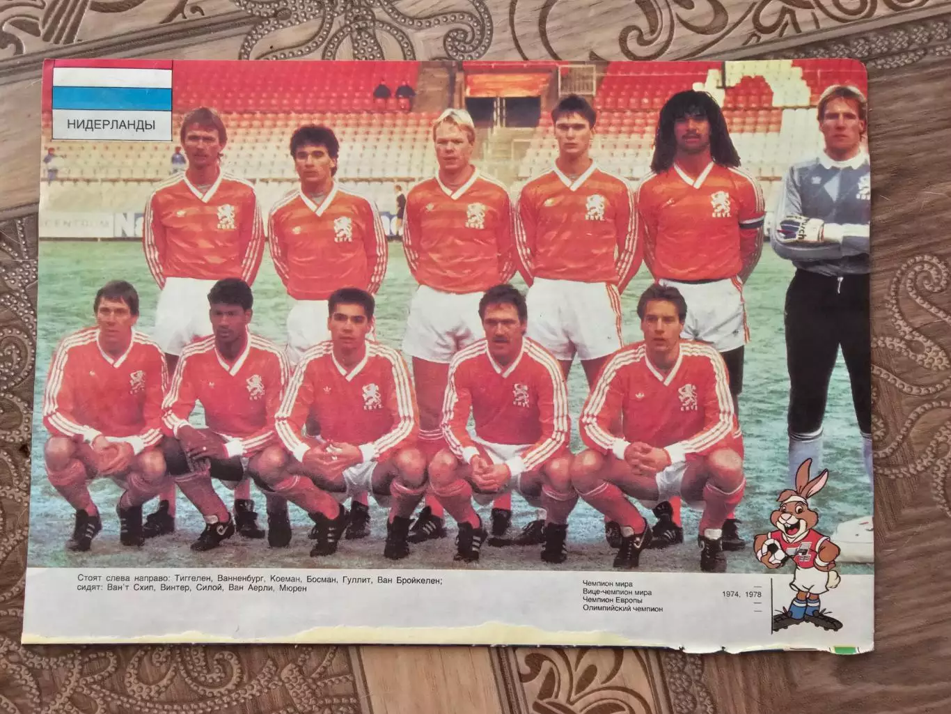 Сборная Ирландия На обратной стороне Голландия 1