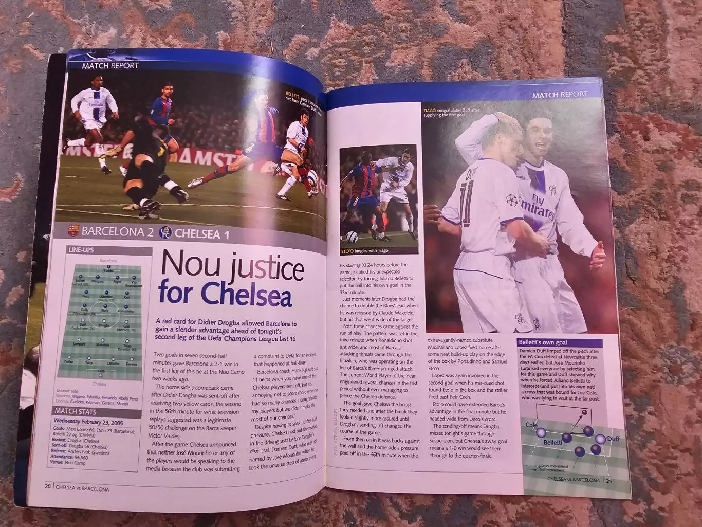 ЛЧ Челси - Барселона 2005г. 3