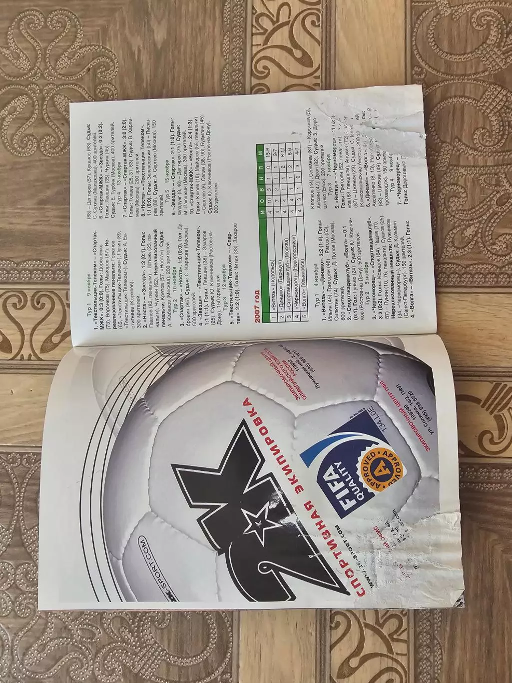 7 кубок пфл 1