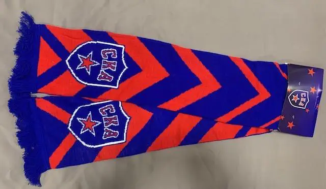 Шарф ХК СКА Санкт-Петербург орнамент