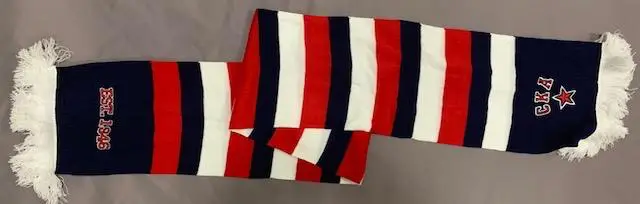 Шарф ХК СКА Санкт-Петербург с вышивками