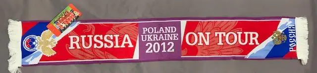 Шарф Сборная России Он тур ЧЕ-2012