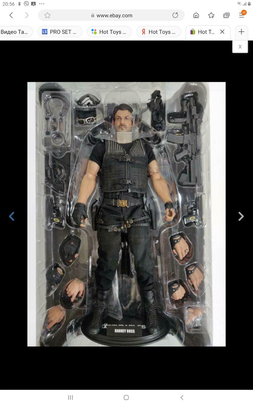 Hot toys MMS194 The Expendables 2 Barney Ross
