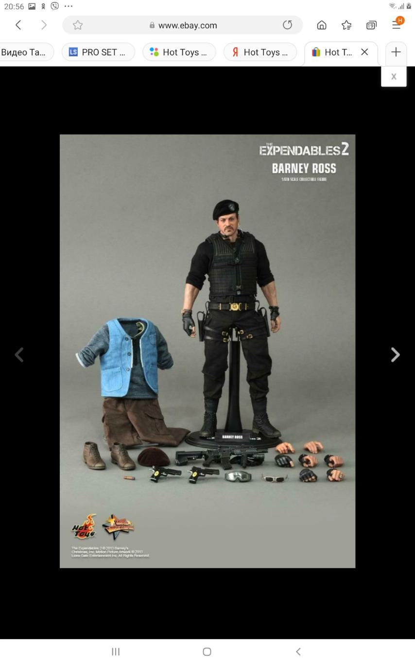 Hot toys MMS194 The Expendables 2 Barney Ross 1