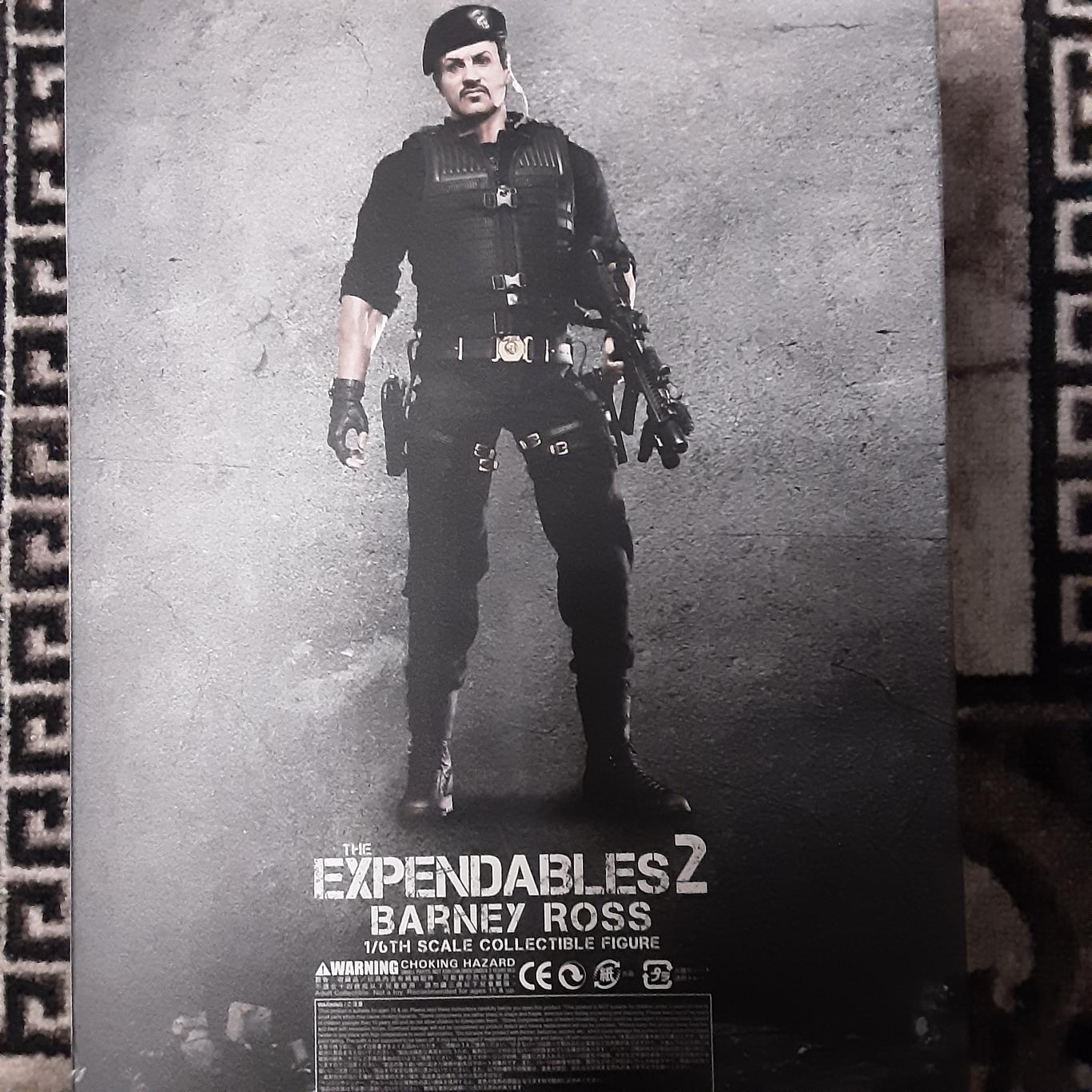 Hot toys MMS194 The Expendables 2 Barney Ross 2