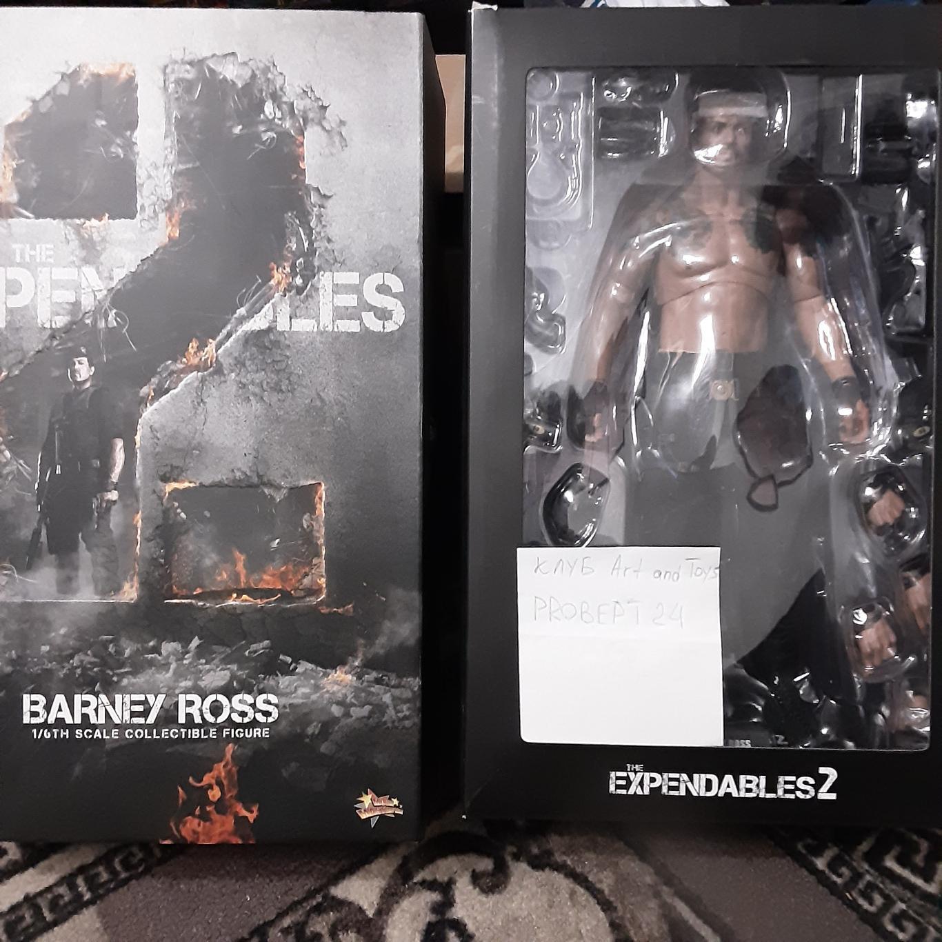 Hot toys MMS194 The Expendables 2 Barney Ross 7