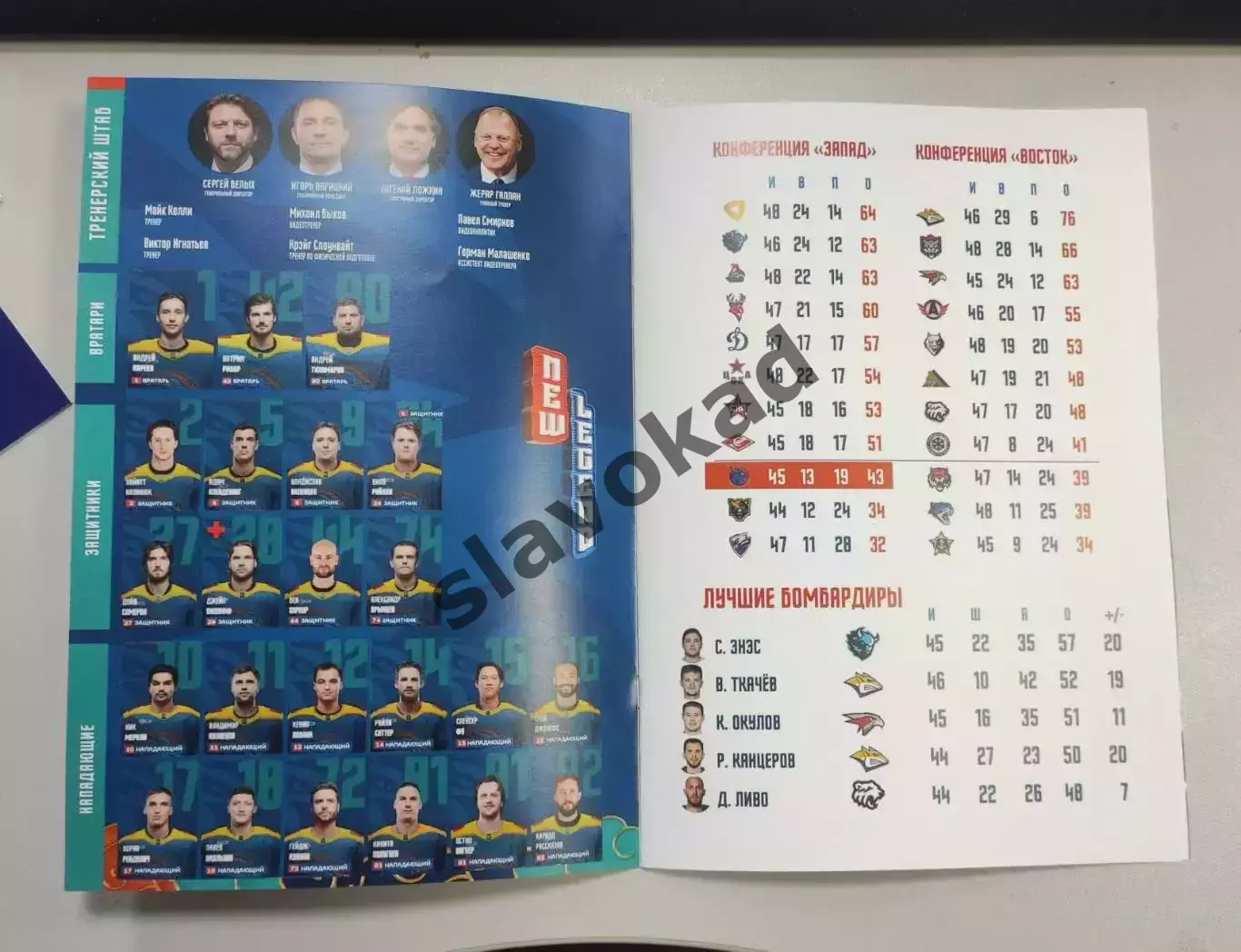 Шанхайские Драконы - Спартак Москва 20.01.2026 - официальная программа 1