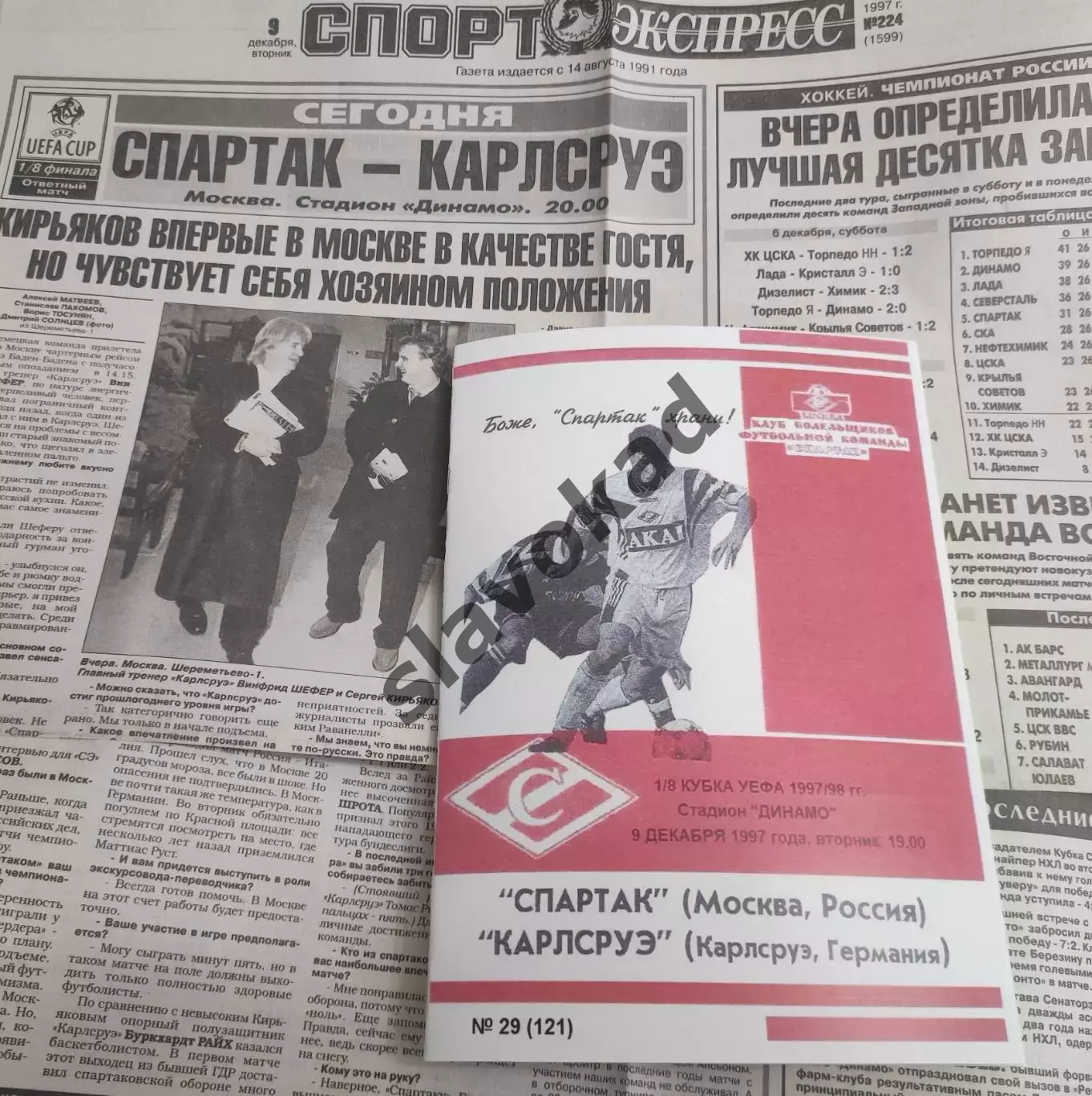 Спартак Москва - Карлсруэ Германия 09.12.1997 - КБ Спартак (А.Фикс) - КОПИЯ