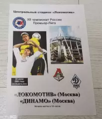 Локомотив Москва - Динамо Москва 23.06.2003 - КБ Локомотив - КОПИЯ