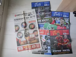 Спорт-Экспресс СПЕЦВЫПУСК ЧЕ-2024 (Все заявки) + 6 номеров еж. ФУТБОЛ о ЧЕ-2024
