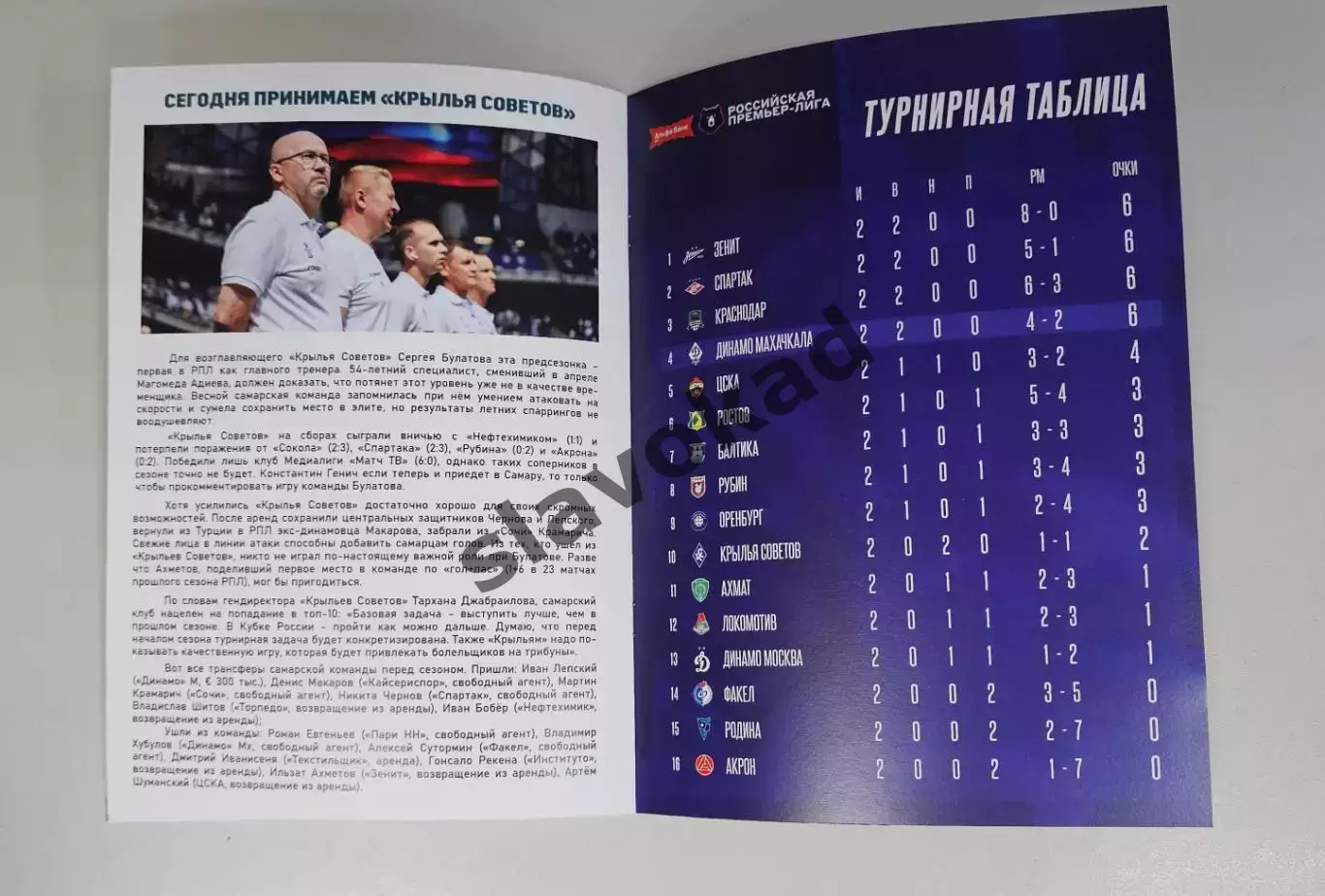 Динамо Махачкала - Крылья Советов Самара 04.08.2026 - Кубок России 3