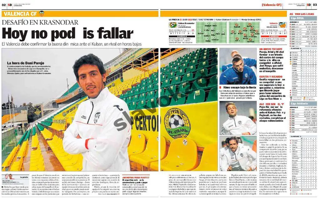 Кубань Краснодар - Валенсия Испания 03.10.2013 - спец вып SUPER DEPORTE (идеал) 1