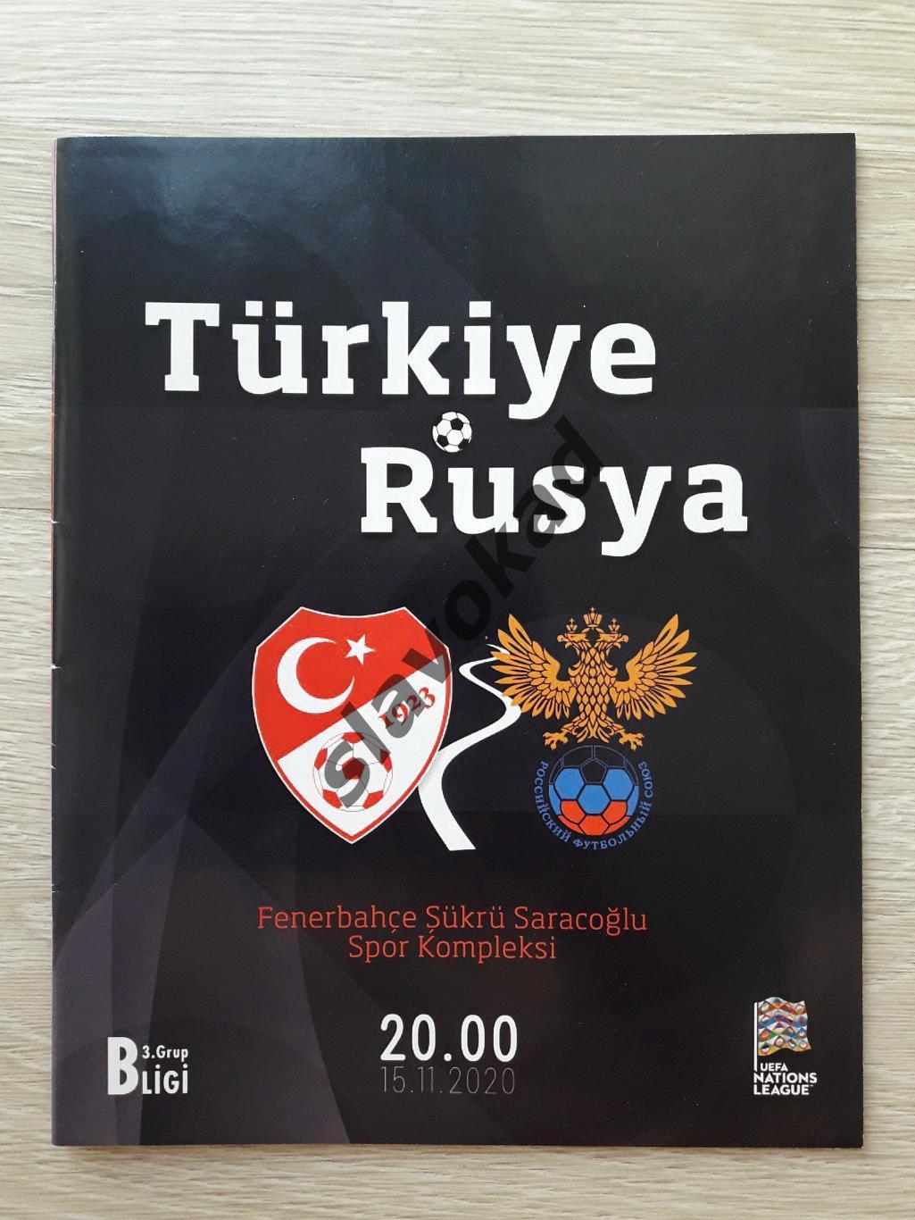 Турция - Россия 15.11.2020 - Лига наций