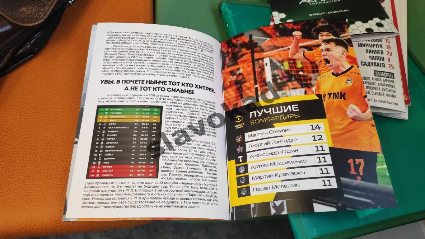 ФК Урал Екатеринбург - Ахмат Грозный 28.05.2025 - стыковой матч 3