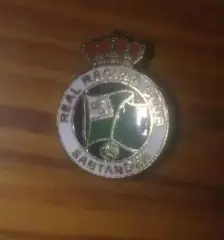 Знак футбол. Реал Расинг Испания (заколка) №1