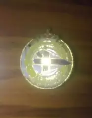 Знак футбол. Депортиво Испания (заколка)