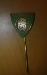 Знак футбол. Катовице Польша