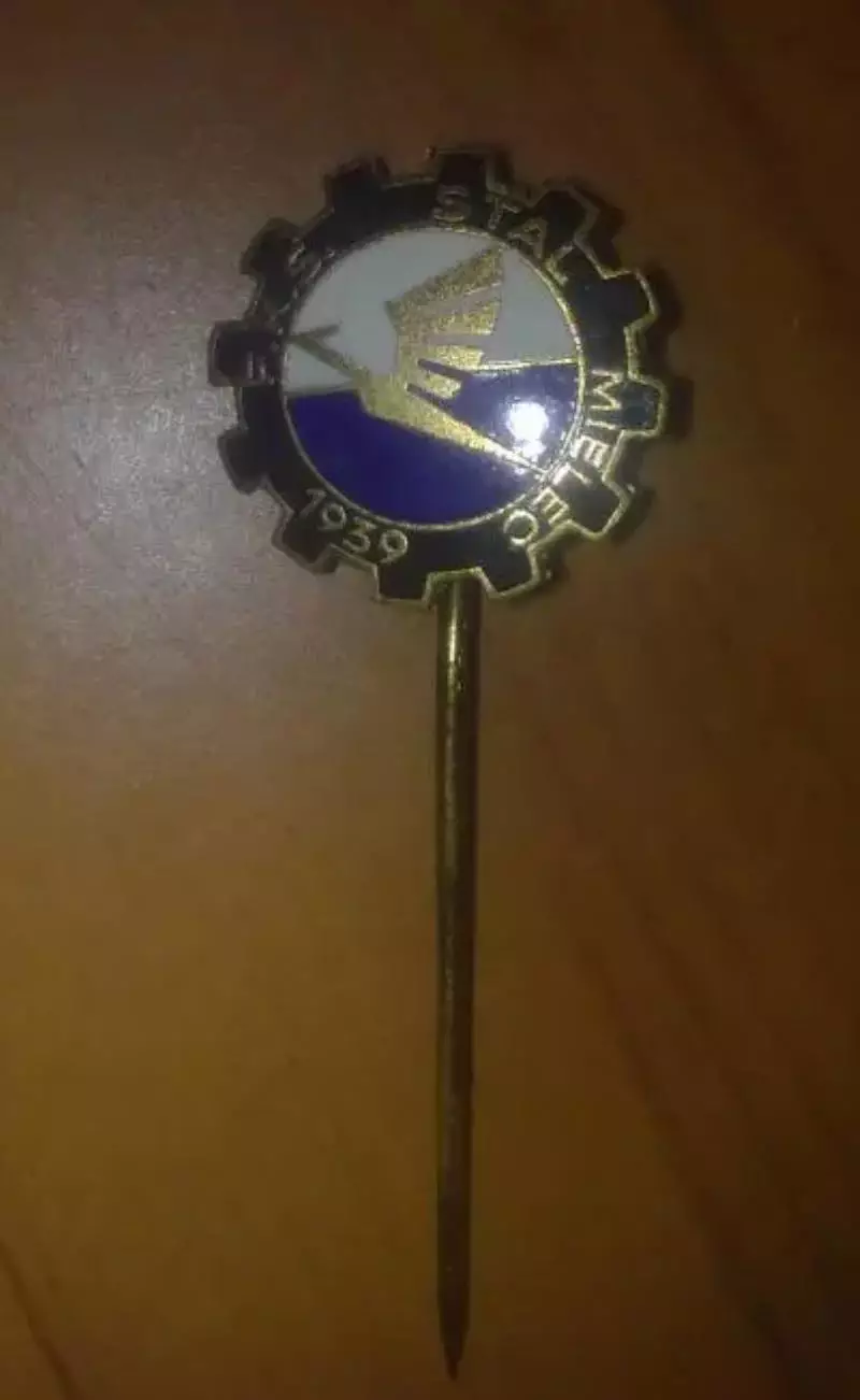 Знак футбол. Сталь Мелец Польша